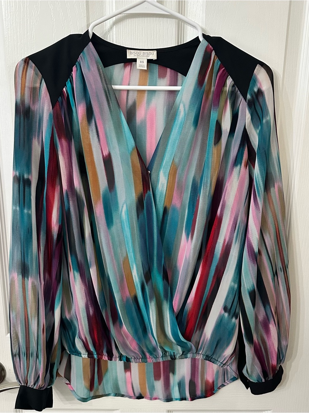 Vintage Bisou Bisou Mutli Colored Top, XS